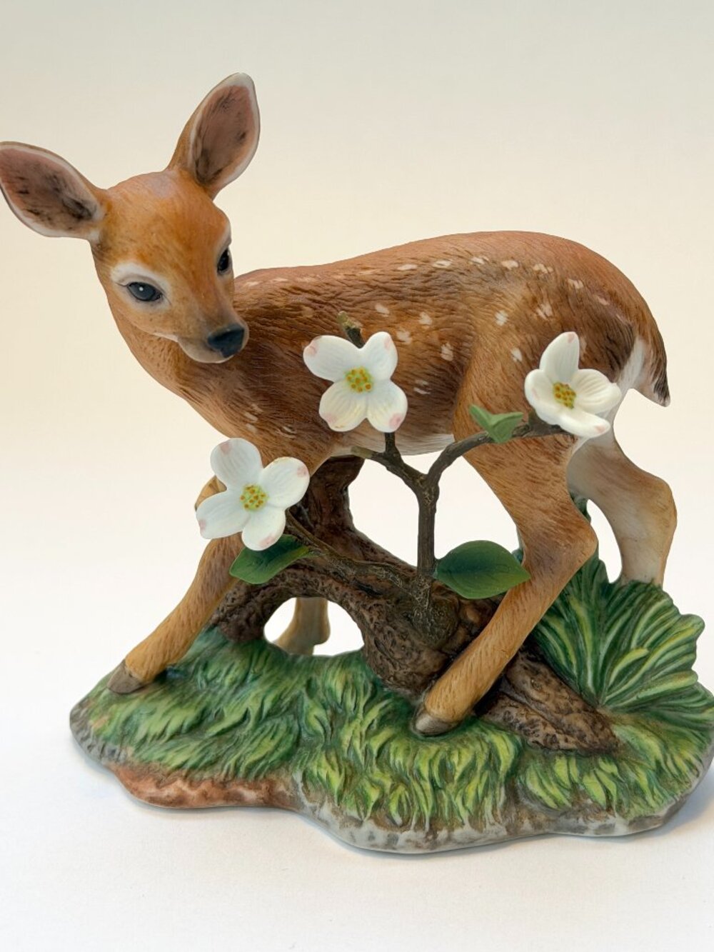 Lenox “Afternoon Splendor” White-Tailed Deer Figurine